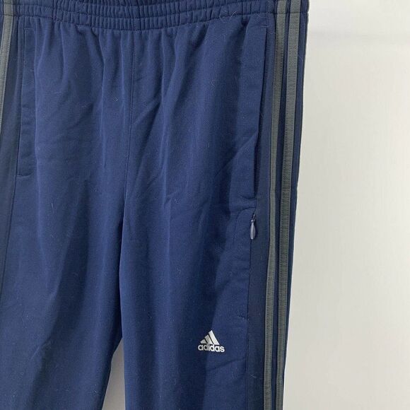 Adidas Track Pants Tapered Straight Leg Medium - Picture 3 of 7